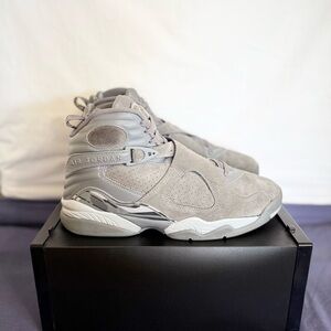 AUTHENTIC Jordan 8 Retro Cool Grey size 10.5 305381-014 2017 VNDS